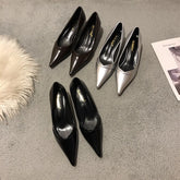 LBSFY  -  Women Shallow Thin Heels Pumps 2024 Spring Fashion Sexy Pointed Toe Elegant Party Versatile Office Heel Shoes Girl's Mujer